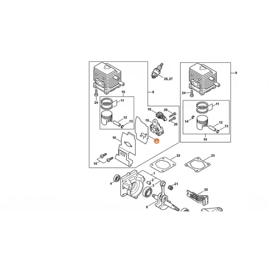 STIHL  Uszczelka 4137 129 0905